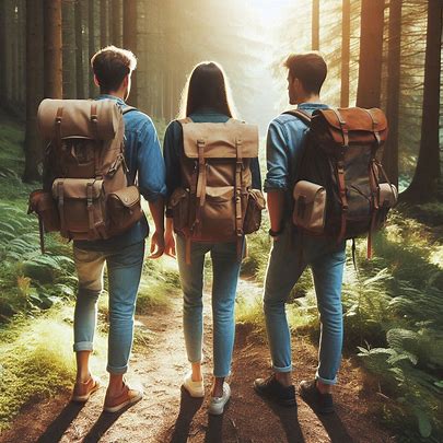 backpacking with friends